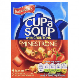 Batchelors Cup a Soup with Croutons Minestrone  Box  94 grams